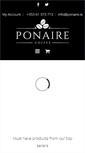 Mobile Screenshot of ponaire.ie