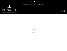 Tablet Screenshot of ponaire.ie